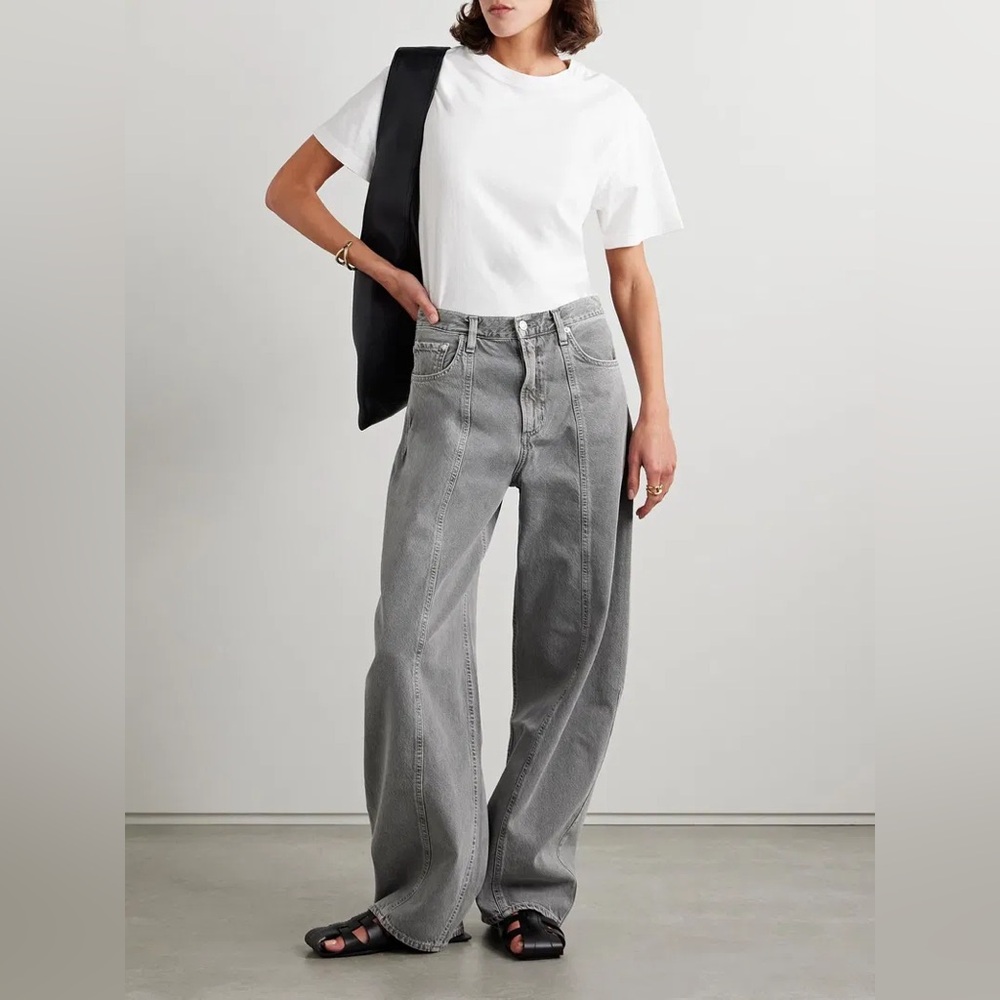 Anthropologie Agolde Kristen Jean Grey NWOT 27 $238